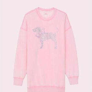 Victoria’s Secret PINK and loveshackfancy crewneck dress new with tags size L